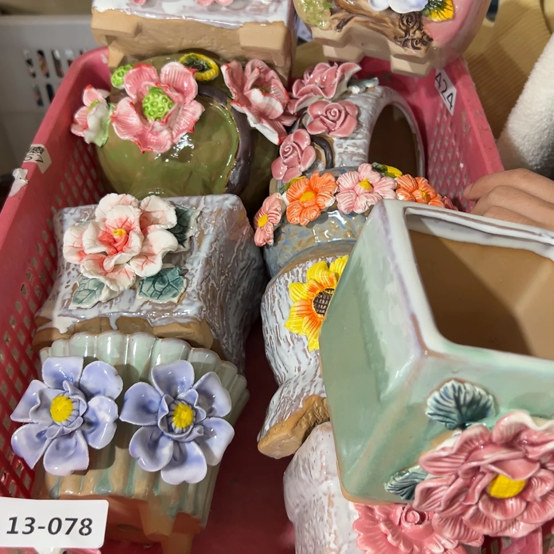 1378 多肉花盆，满20发货爱退款拉黑