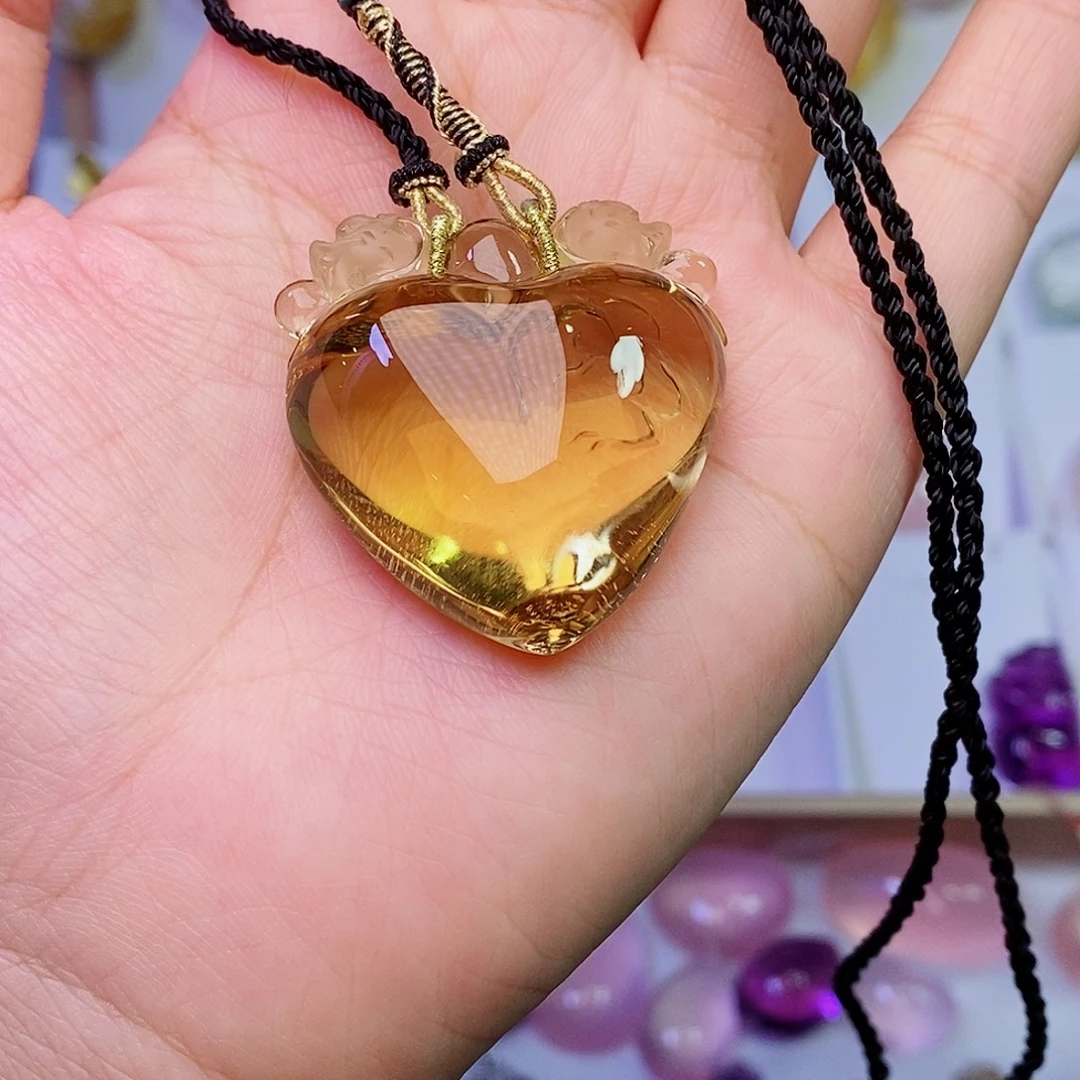 吊坠(赠链)未镶嵌水晶