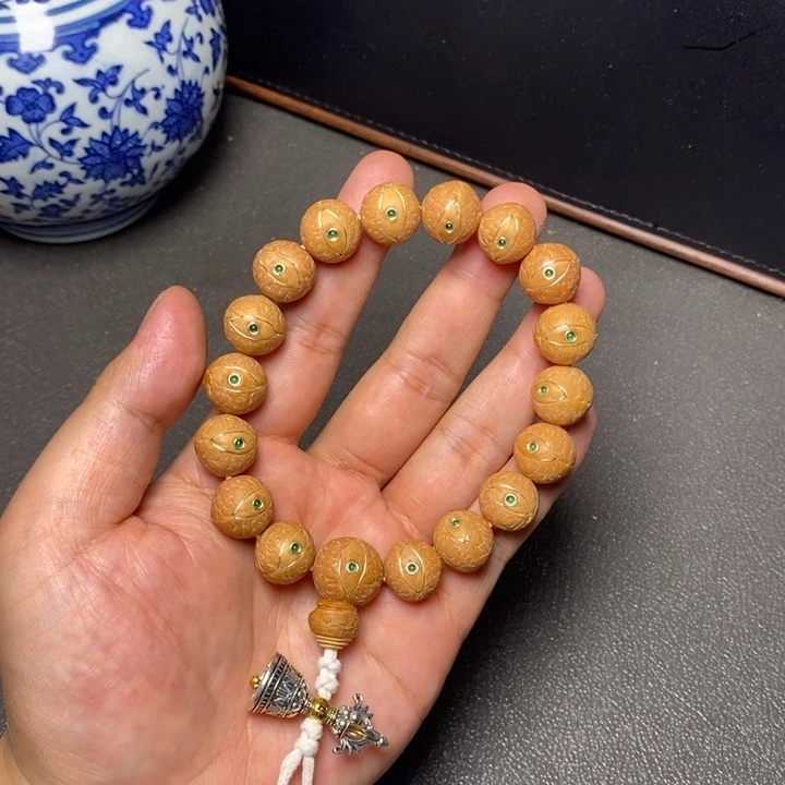 凤眼菩提手串今****?尼泊尔