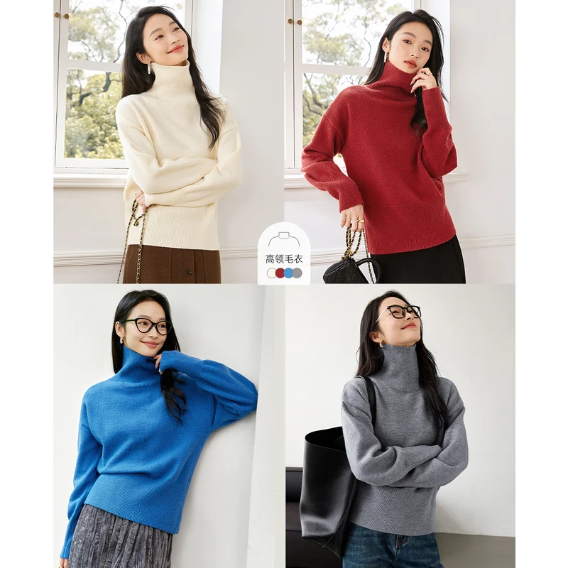 梵希蔓慵懒风高级感毛衣女宽松百搭针织上衣73612