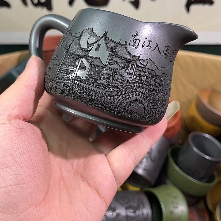 茶杯紫砂全手工紫砂主人杯