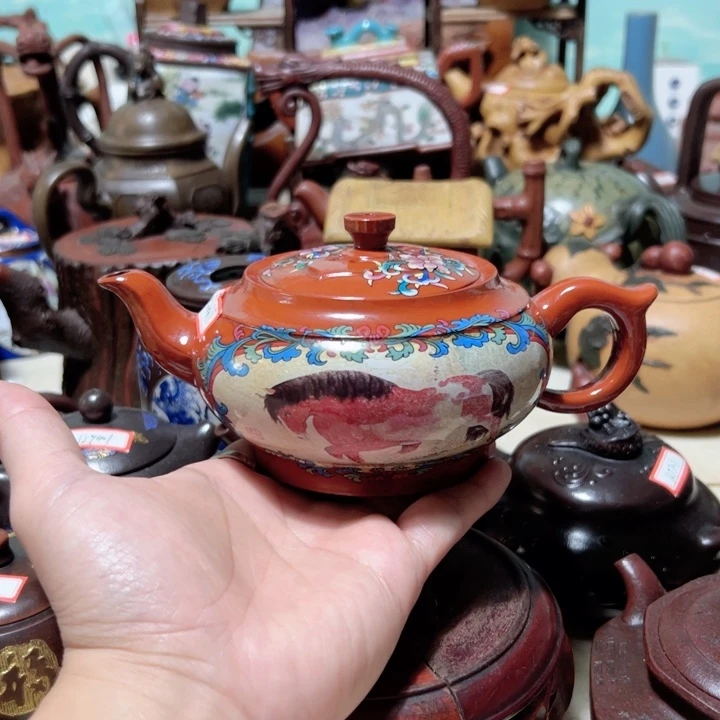 茶壶紫砂紫砂壶收藏起来吧