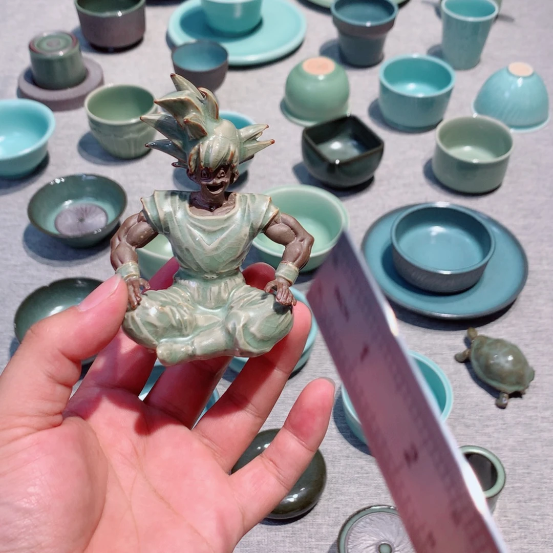 @***）龙泉青瓷茶具杯子