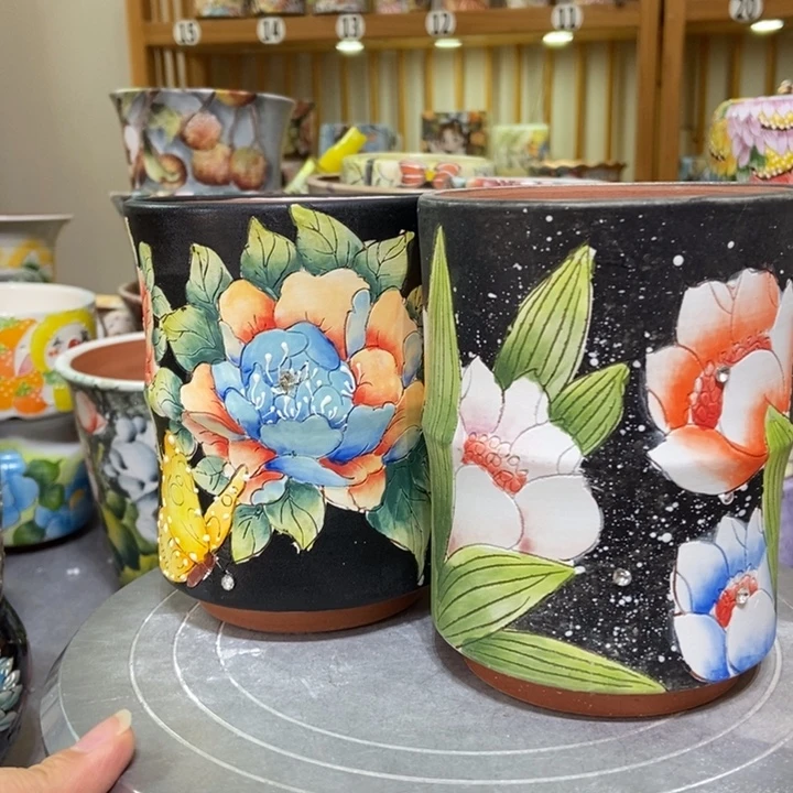 景德镇艺术手绘作品