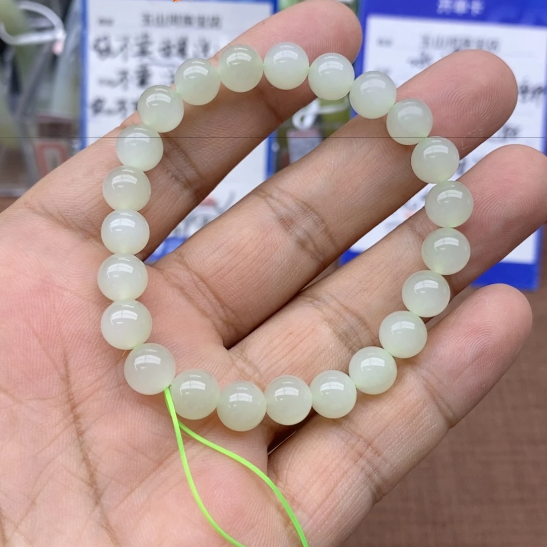 未镶嵌手串和田玉卡8