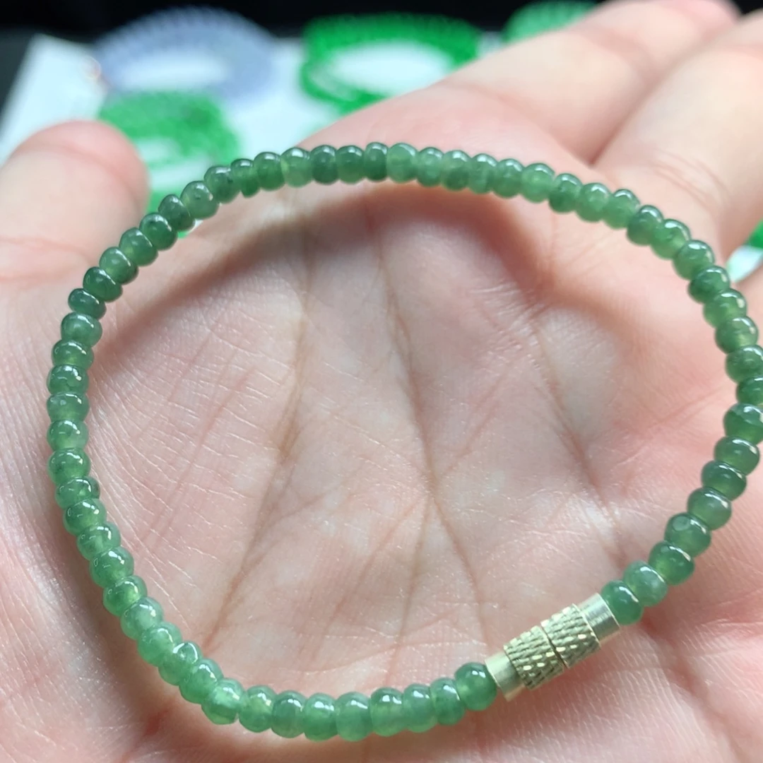 翡翠未镶嵌手链翡翠