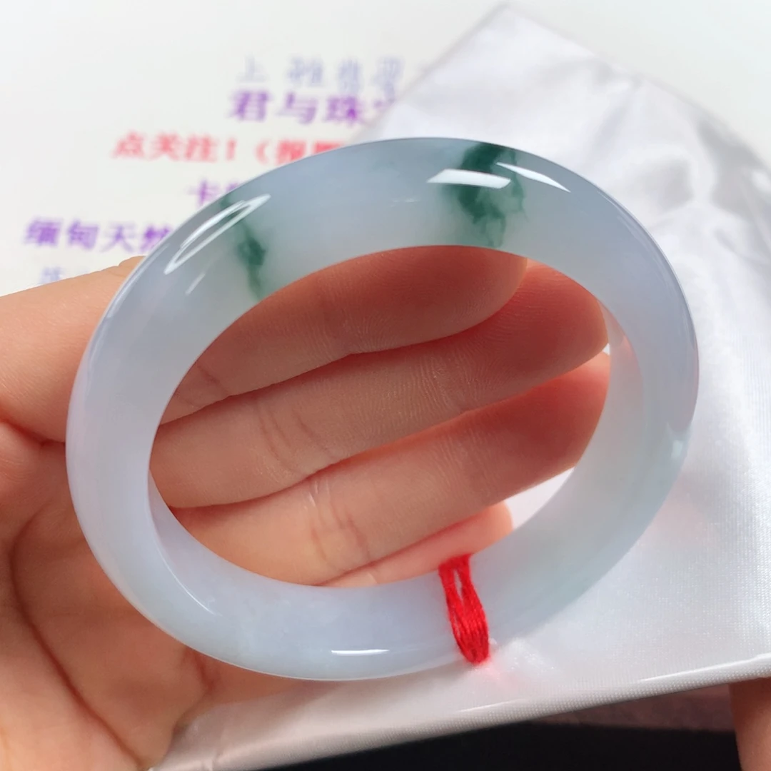 未镶嵌手镯翡翠 正圈②②①性价比超高❤️