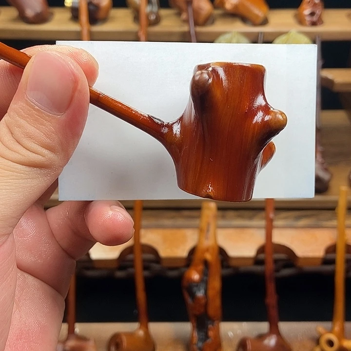 木檬子木文玩烟斗