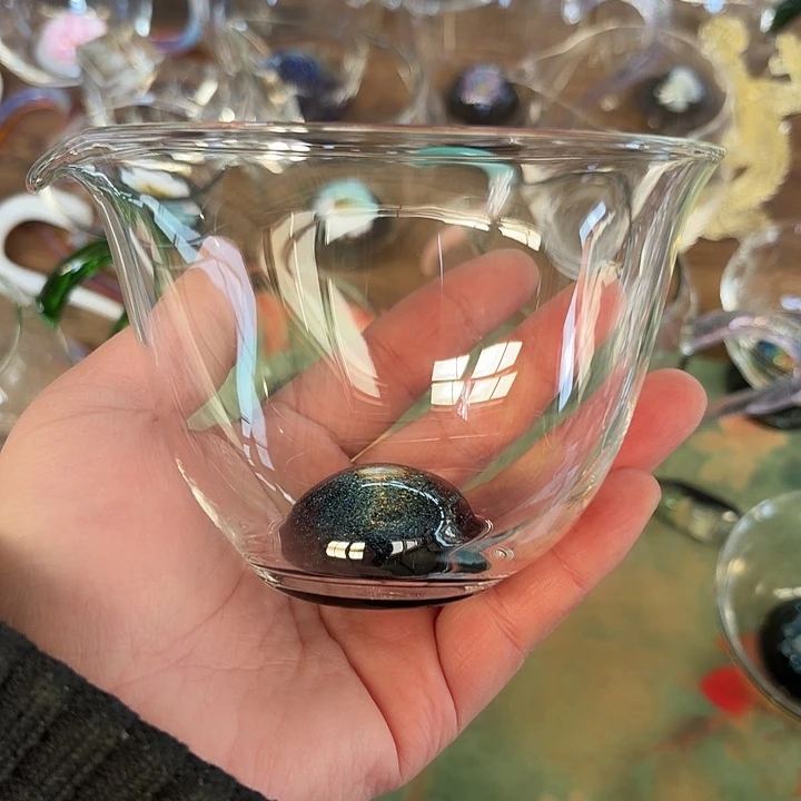 无盖款高硼硅玻璃天剑黑星空