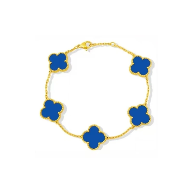 奢若琳轻奢百搭蓝色手链