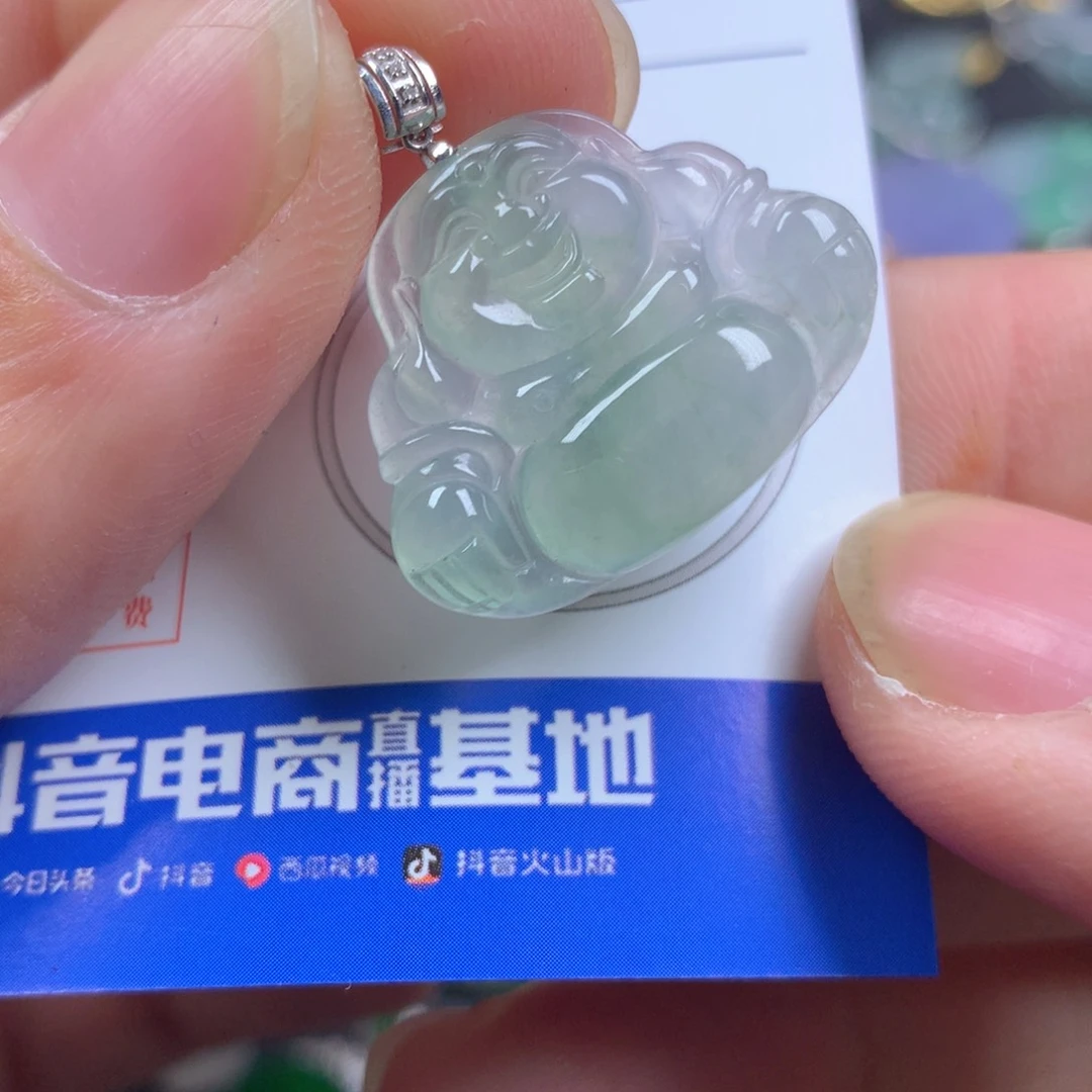 【闪购商品】翡翠颈饰18K金镶嵌翡翠