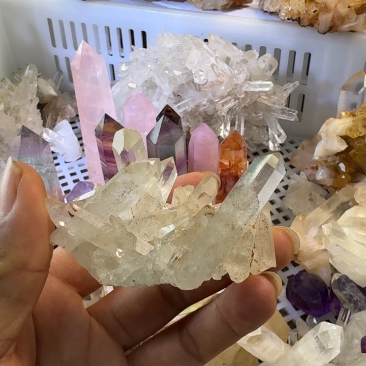 水晶珠宝半成品未镶嵌