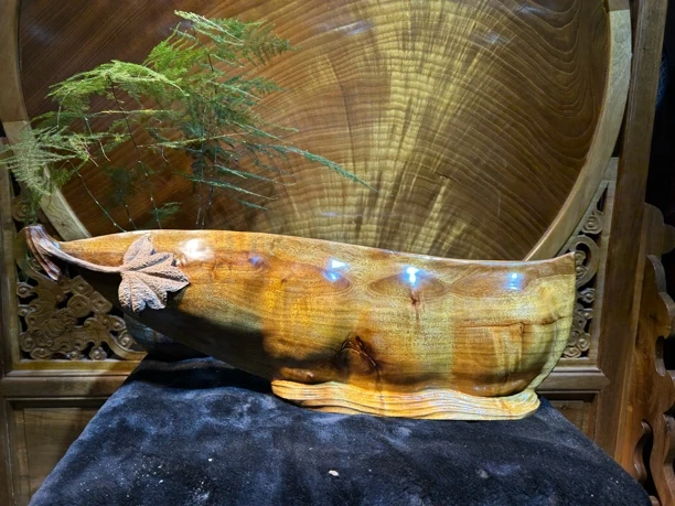 金丝楠木福豆摆件 直播间商品已截图为准