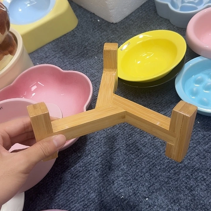 瓷片陶瓷微x链接在q5大狗碗支架