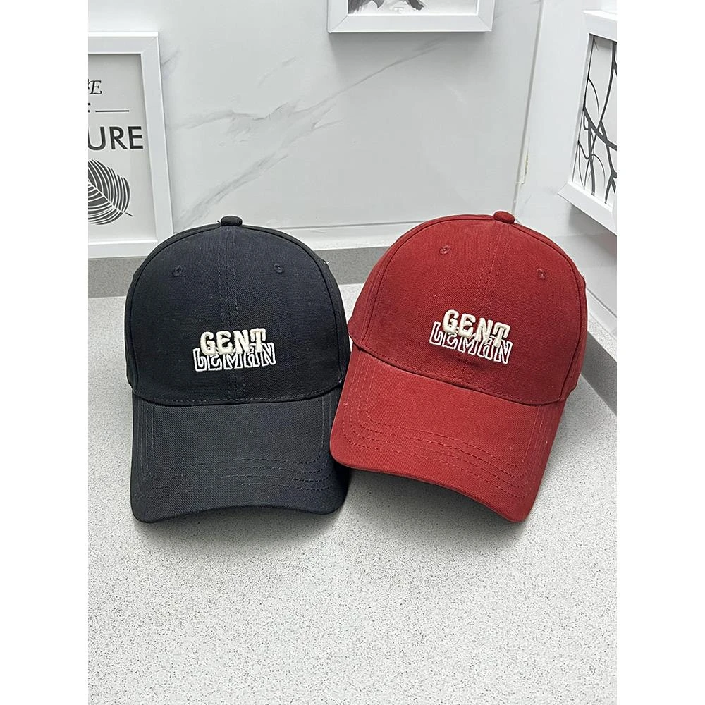 Miss both韩版帽子女2025新款字母棒球帽夏遮阳鸭舌帽百搭显脸小