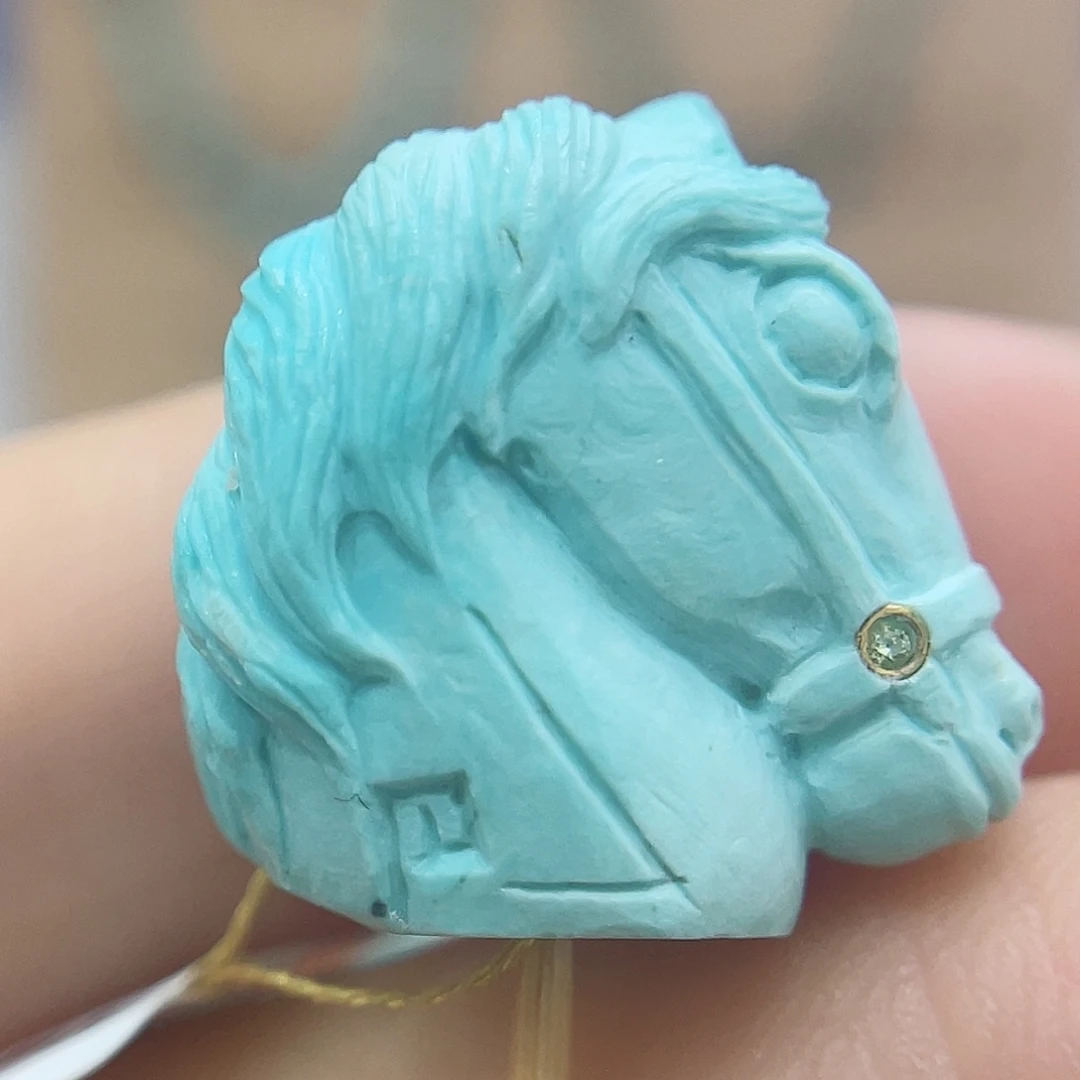 绿松石未镶嵌珠宝奇石