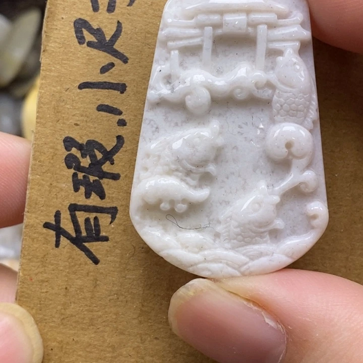 硅化珊瑚（珊瑚玉）未镶嵌颈饰