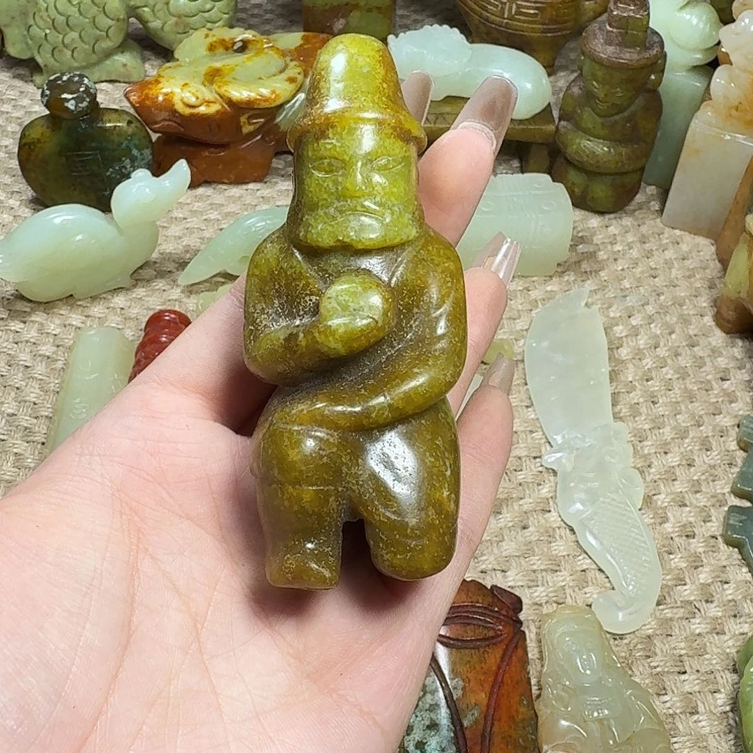 白玉菩提吊坠挂件