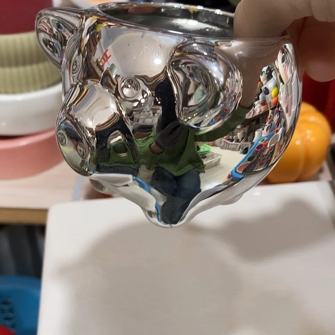 杯子陶陶盆有孔 瑕疵介意勿拍