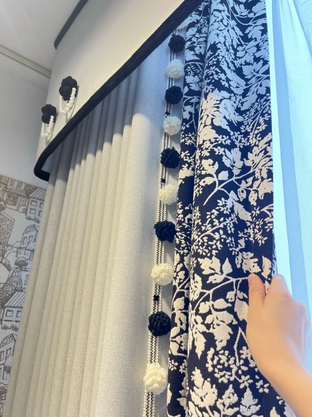 ［原野］网红棉麻2.8/3.2双门幅窗帘版本，返单直抵