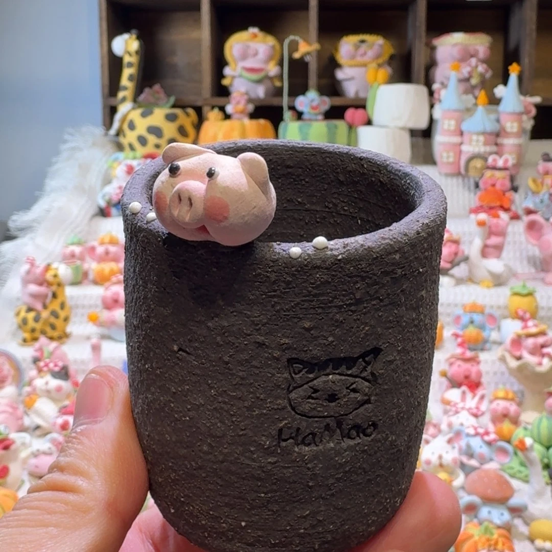 厂家直销手工花盆摆件