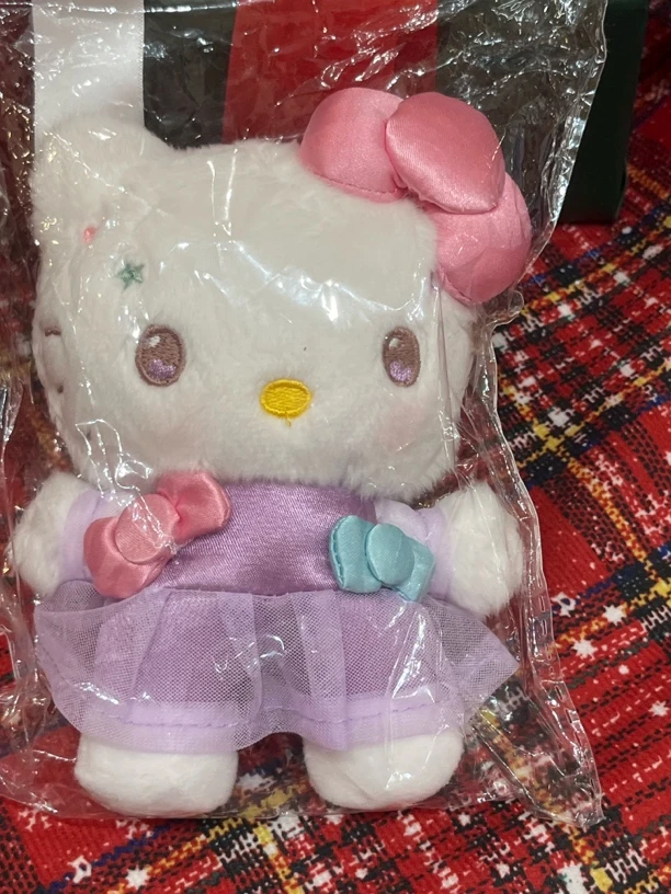 兔兔专拍紫裙子kitty挂件