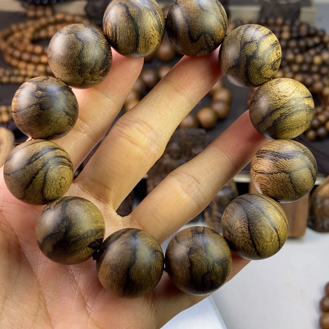 沉香手串凡**子越南芽庄白瘤疤