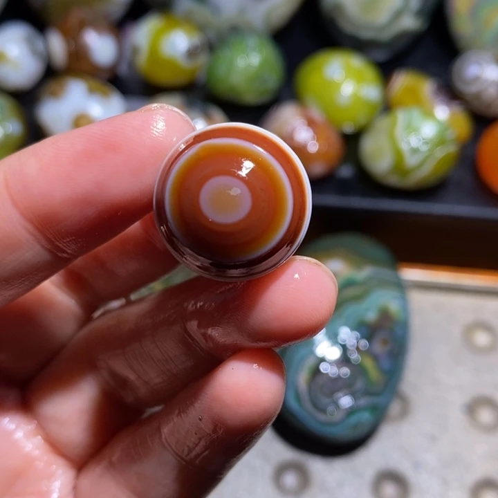 未镶嵌玛瑙/玉髓珠宝半成品悦*