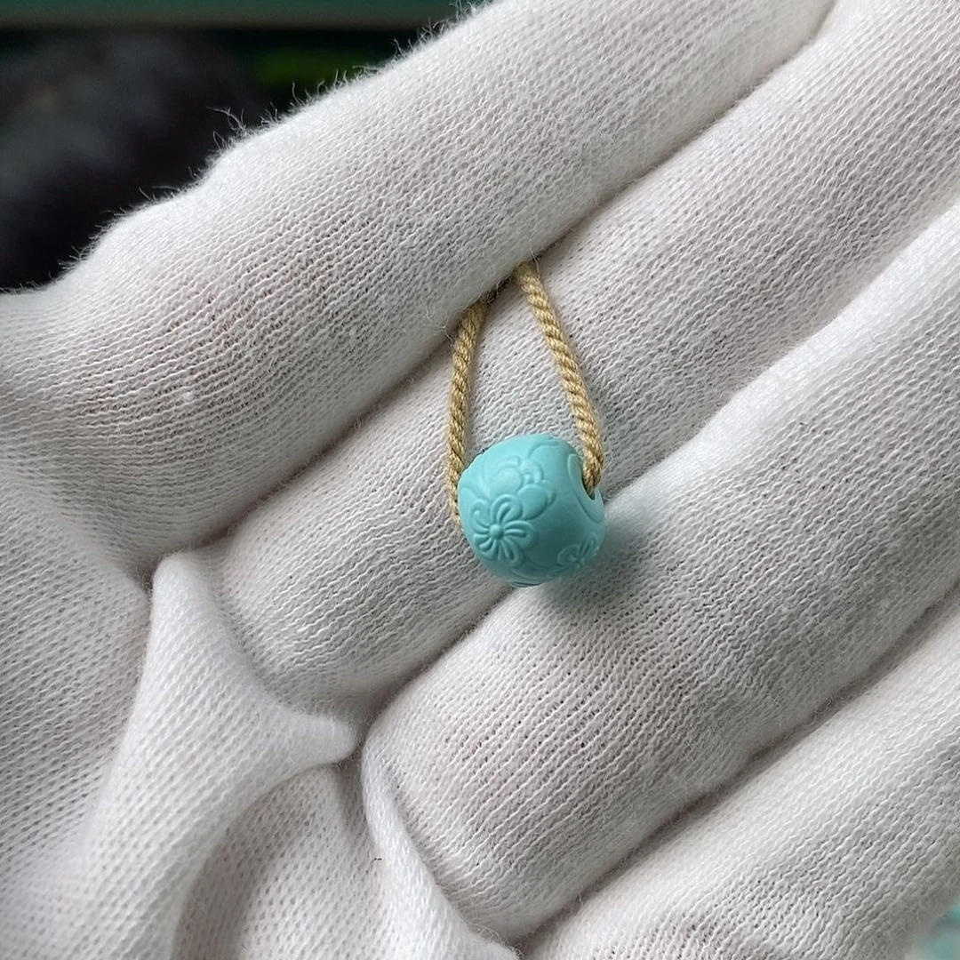 绿松石未镶嵌珠宝奇石卡9