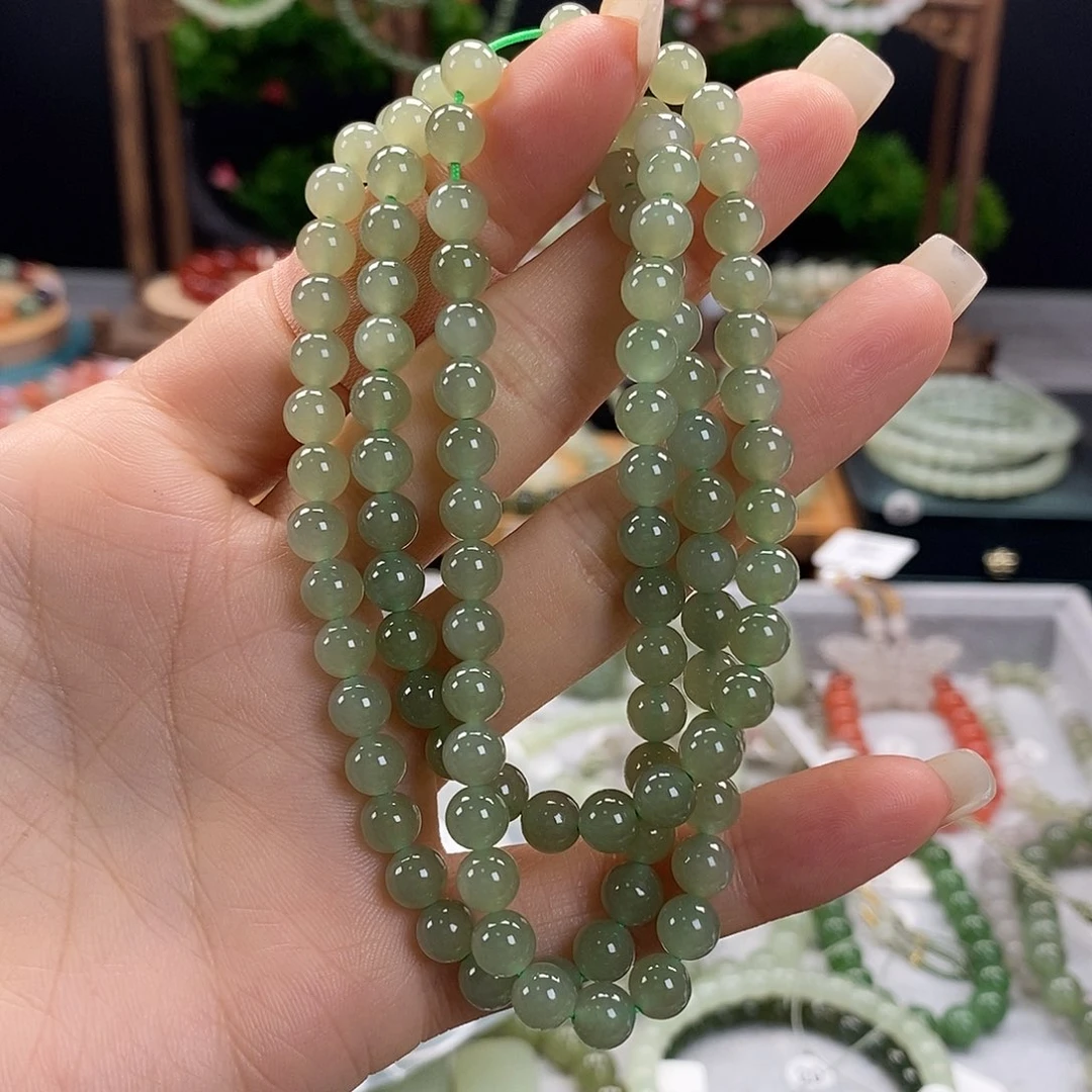 手链未镶嵌和田玉微瑕