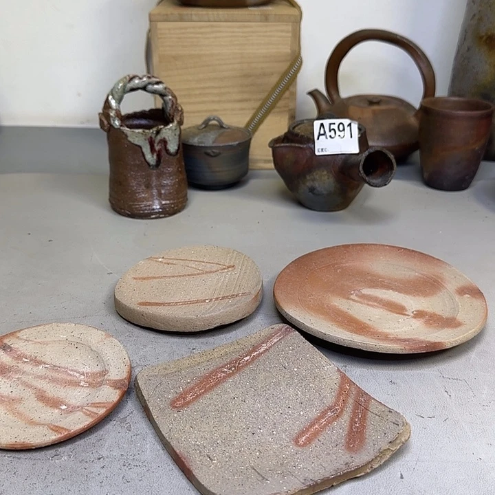 天***客备前烧作品备前烧作品