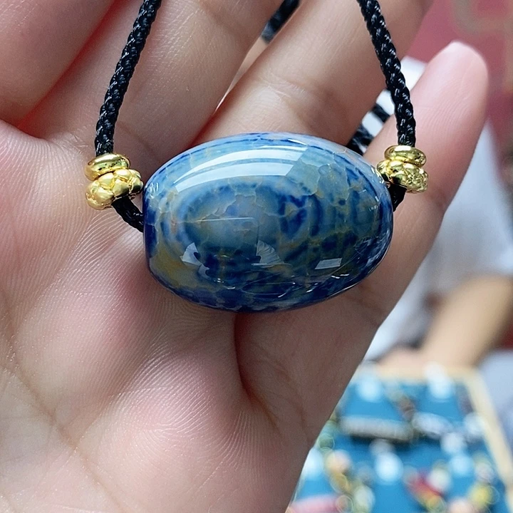 玛瑙/玉髓颈饰合金