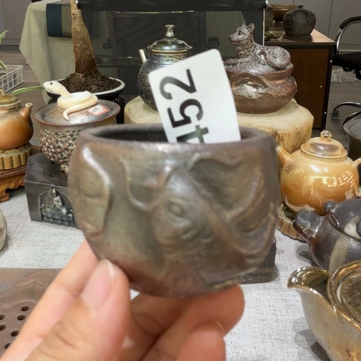 摆件柴烧福利心哦多多