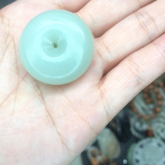 和田玉（青白玉）颈饰未镶嵌