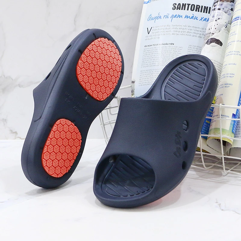 进口橡胶越南拖鞋男女士柔软居家乳胶不臭脚凉拖中老年防滑一字拖