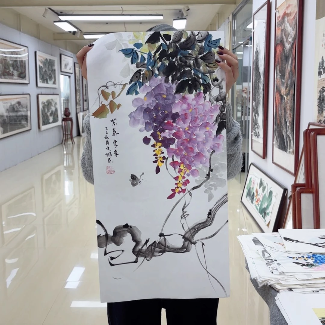 国画国画作品集一个