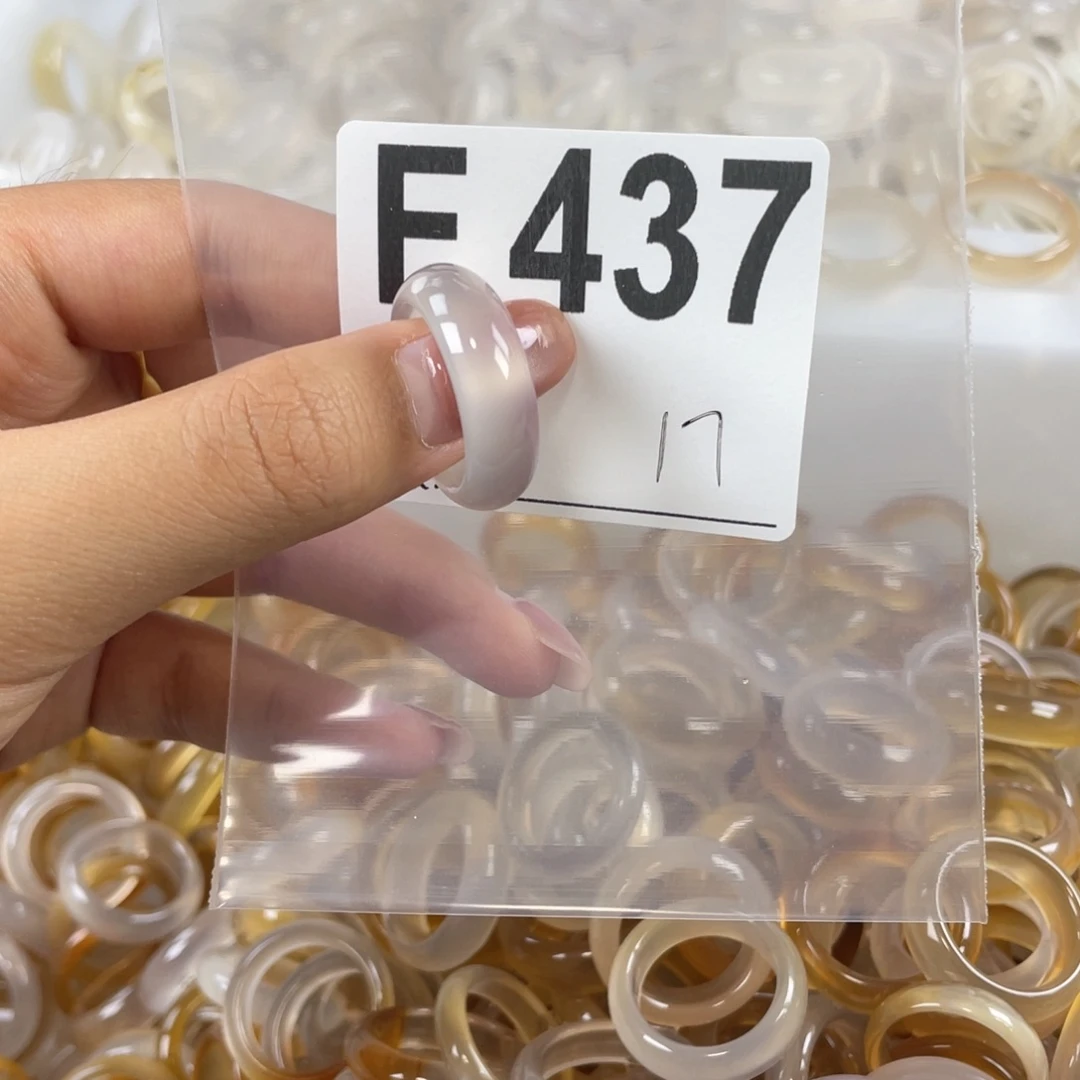 玛瑙/玉髓戒指合金437