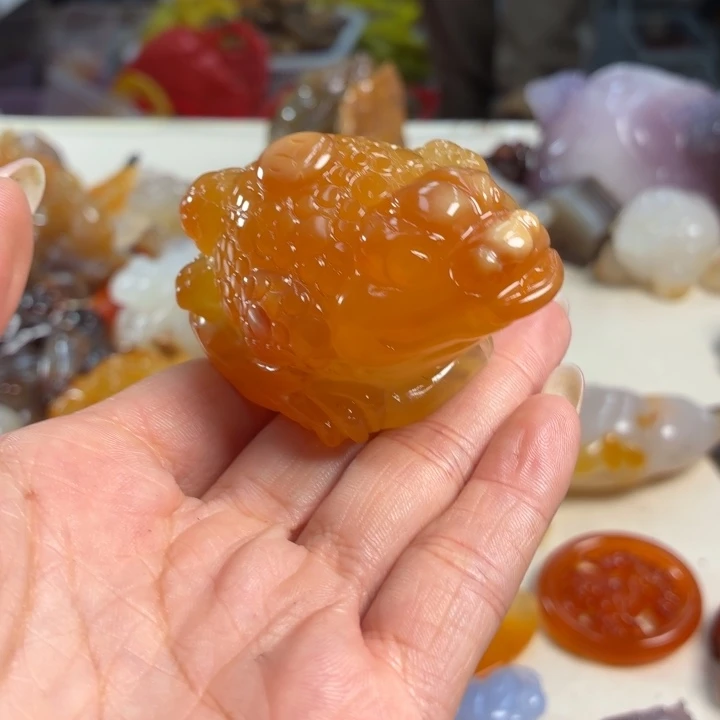 玛瑙/玉髓未镶嵌吊坠(不含链)