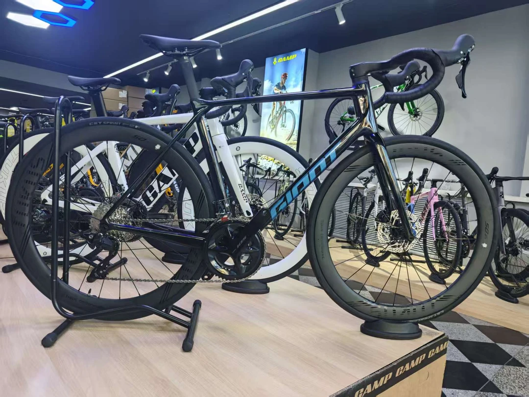 TCR ADV2 S全碳机械50碳轮105机械一体碳把油碟公路车ML码177-187