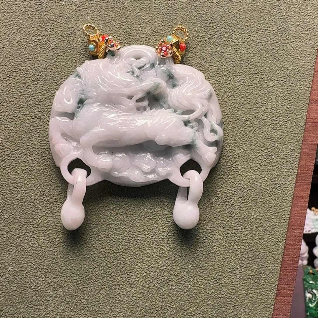 吊坠(赠链)合金翡翠