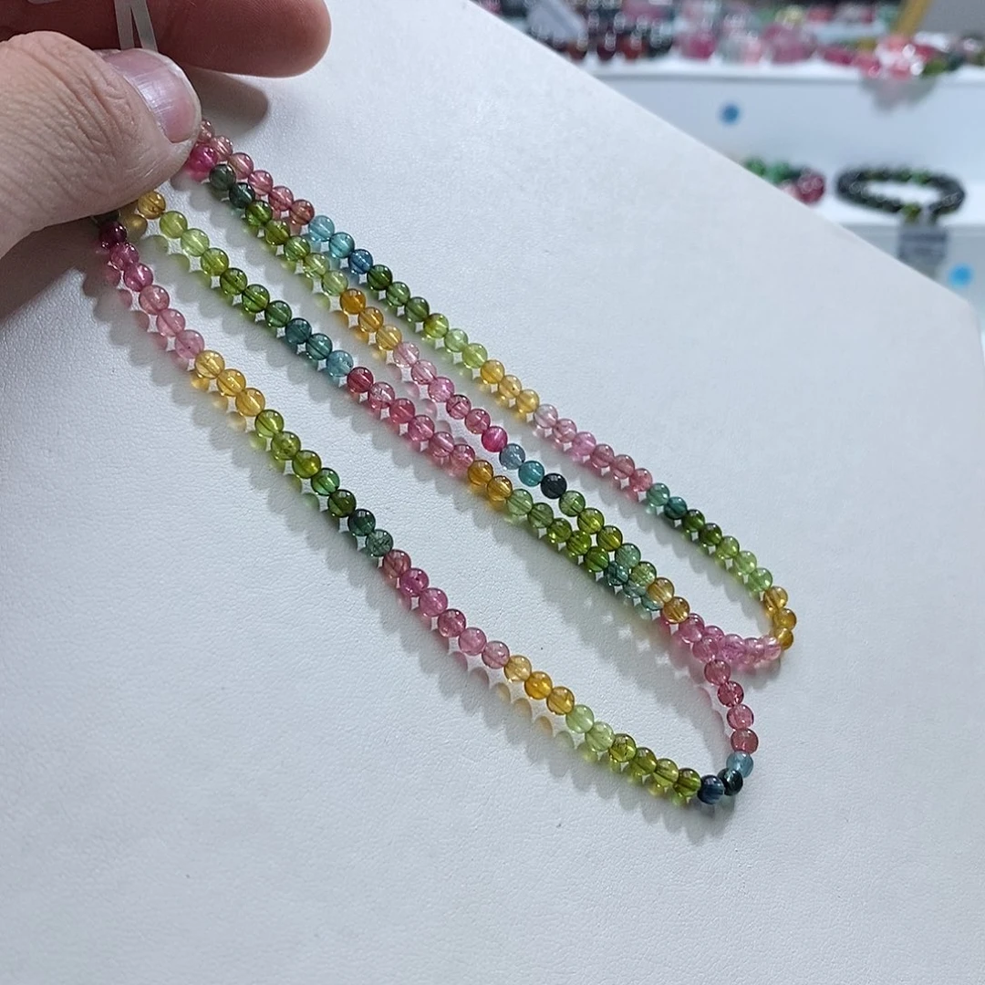 碧玺碧玺未镶嵌手链