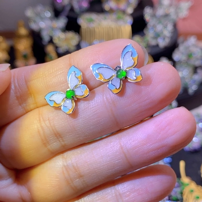 【闪购商品】银S925镶嵌挂件翡翠
