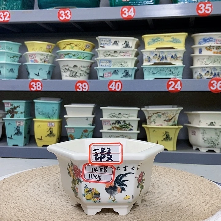 紫砂花瓶紫砂花盆
