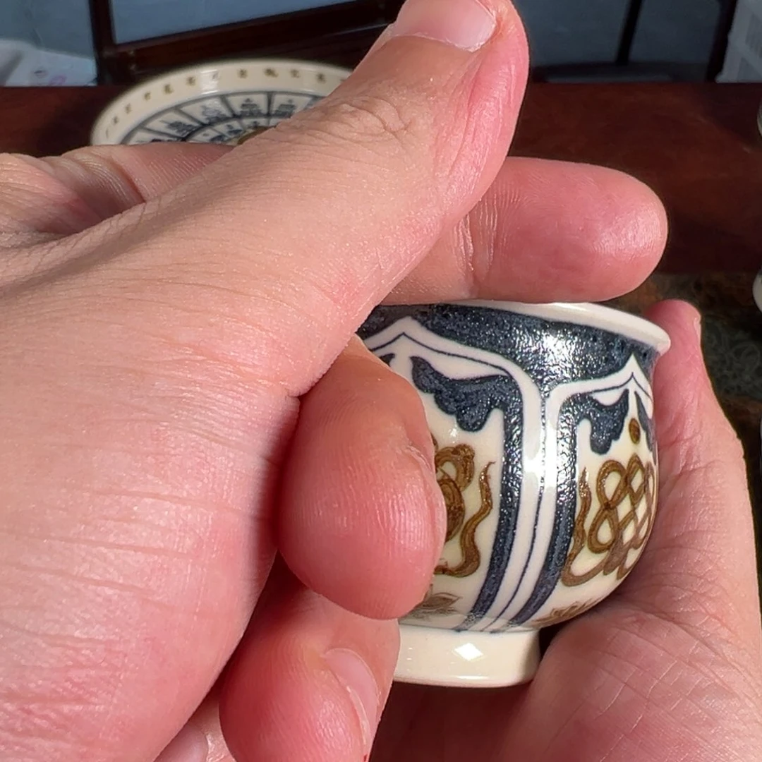 杯K***.景德镇手工手绘陶瓷