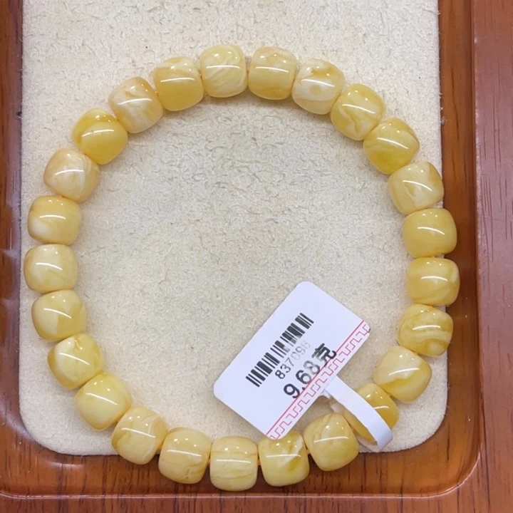 蜜蜡未镶嵌手链蜜蜡