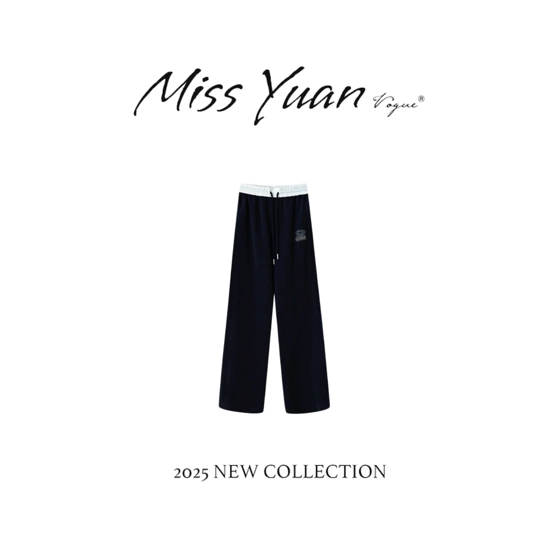 M.Y媛总  2025夏季新款高腰时尚休闲百搭垂感MYG590Q