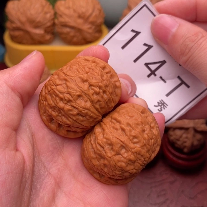 文玩核桃把件乾隆磨39