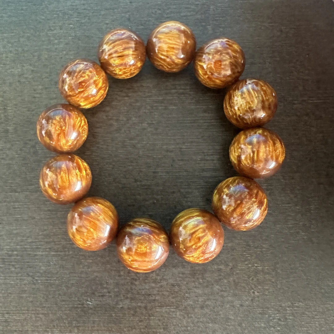 S-1620金丝楠木单圈精品手串-2