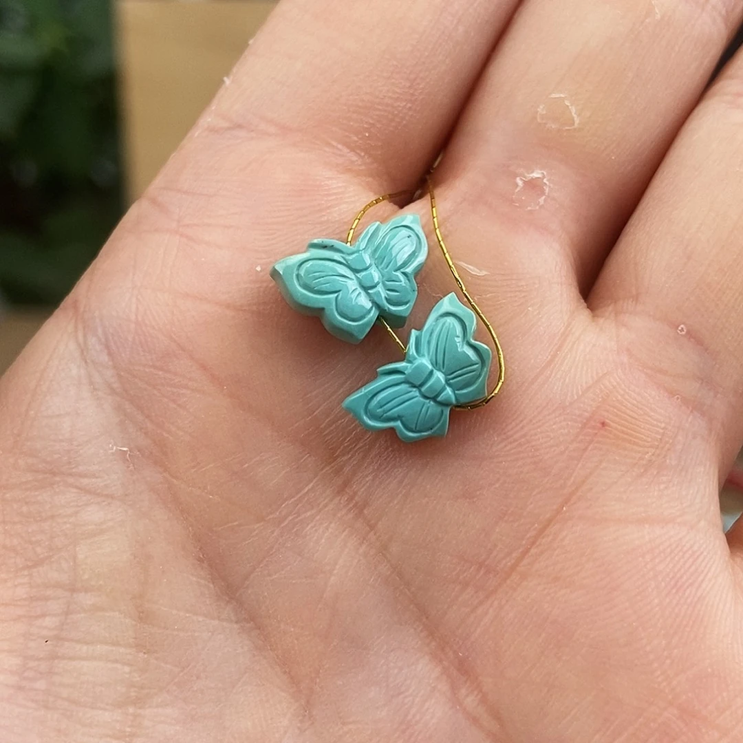 未镶嵌绿松石珠宝奇石