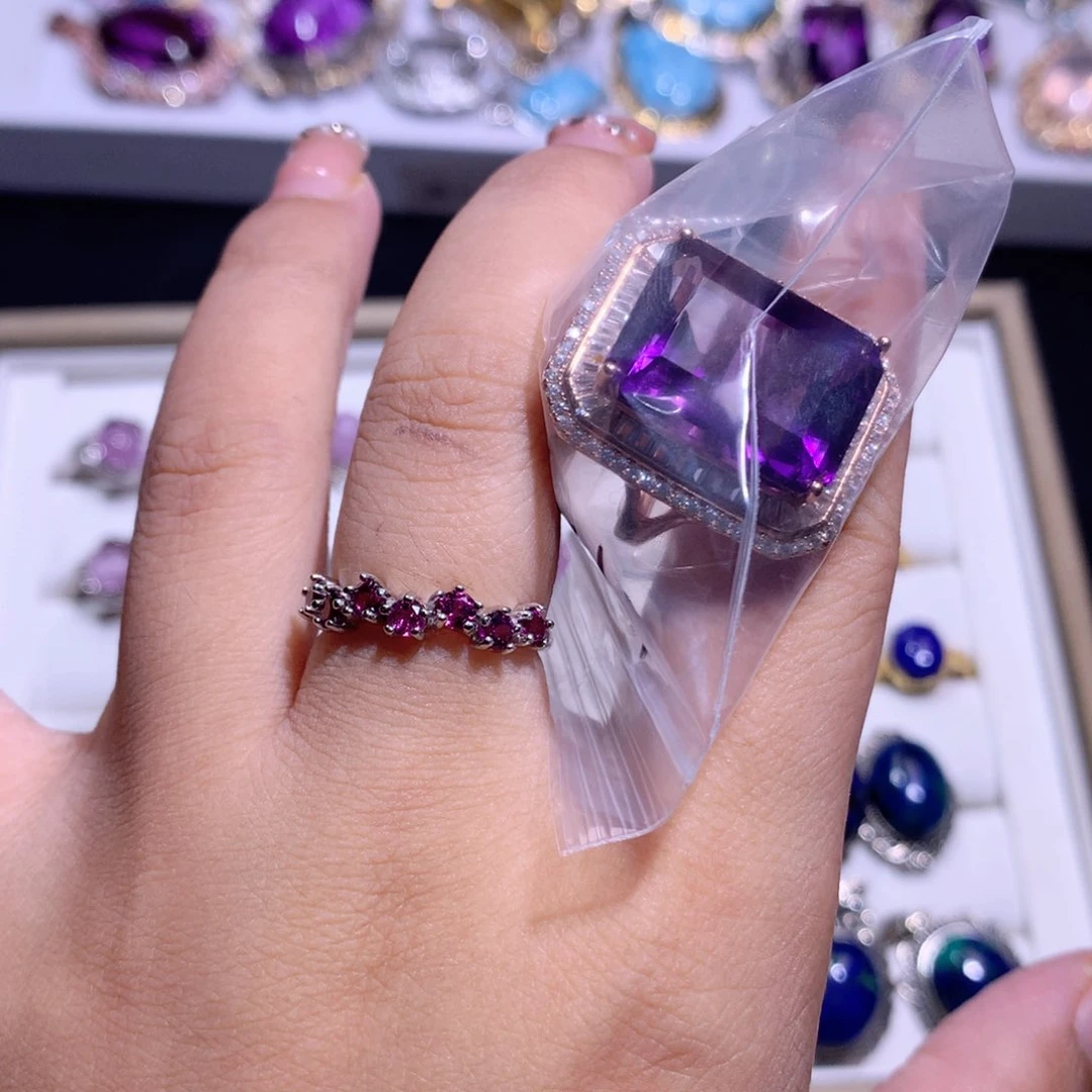 【闪购商品】银S925镶嵌戒指水晶❄️****戒指